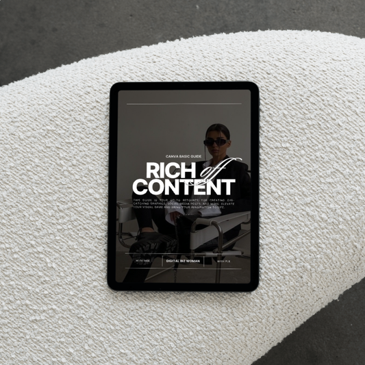RICH OFF CONTENT (CANVA 101)