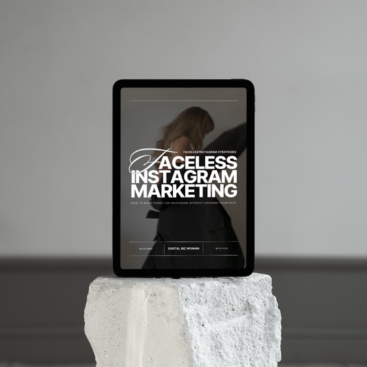 FACELESS INSTAGRAM MARKETING