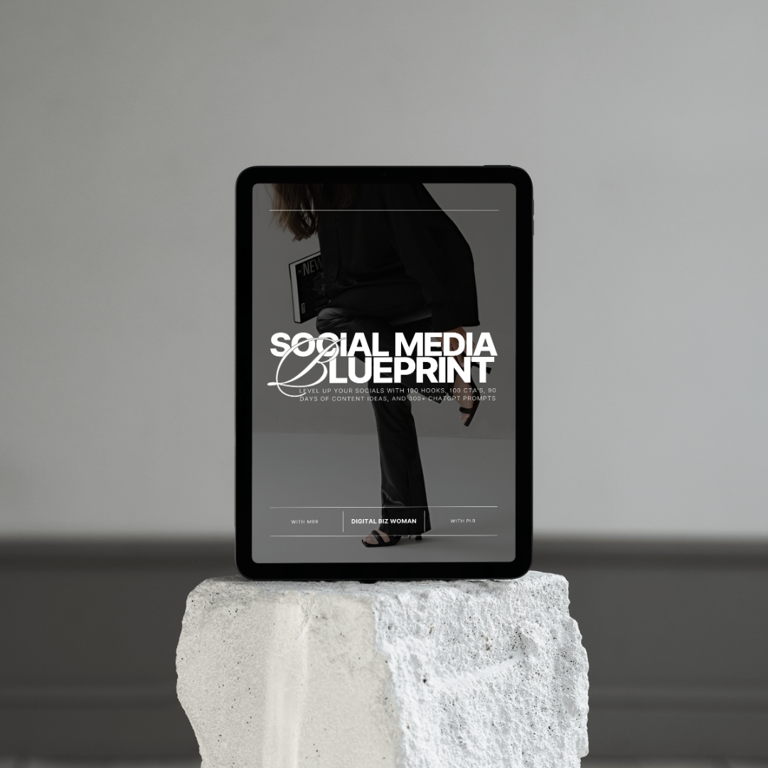 SOCIAL MEDIA BLUEPRINT