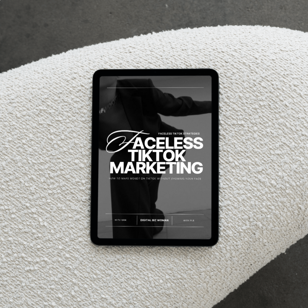 FACELESS TIKTOK MARKETING